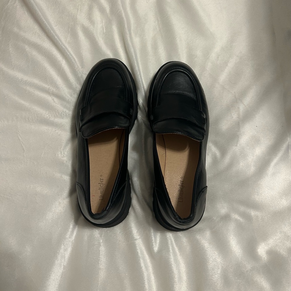 Barely Worn Black Loafers